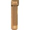 Ekena Millwork Traditional Craftsman Rough Sawn Bracket w/ Offset Brace, Western Red Cedar, 6"W x 26"D x 26"H BKT0604X26X26TRA04RWR - alternate 2